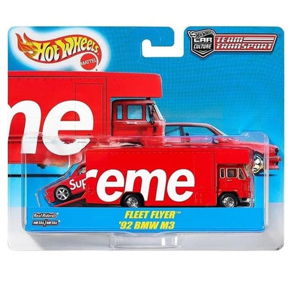 SUPREME HOT WHEELS FLEET FLYER + 1992 BMW M3