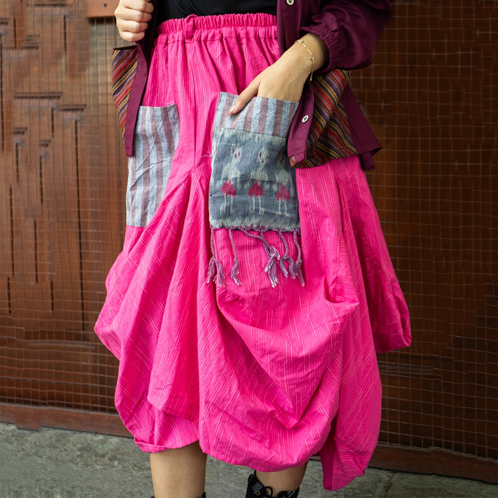 Rok Midi Wastra Nusantara PrasojoByRani