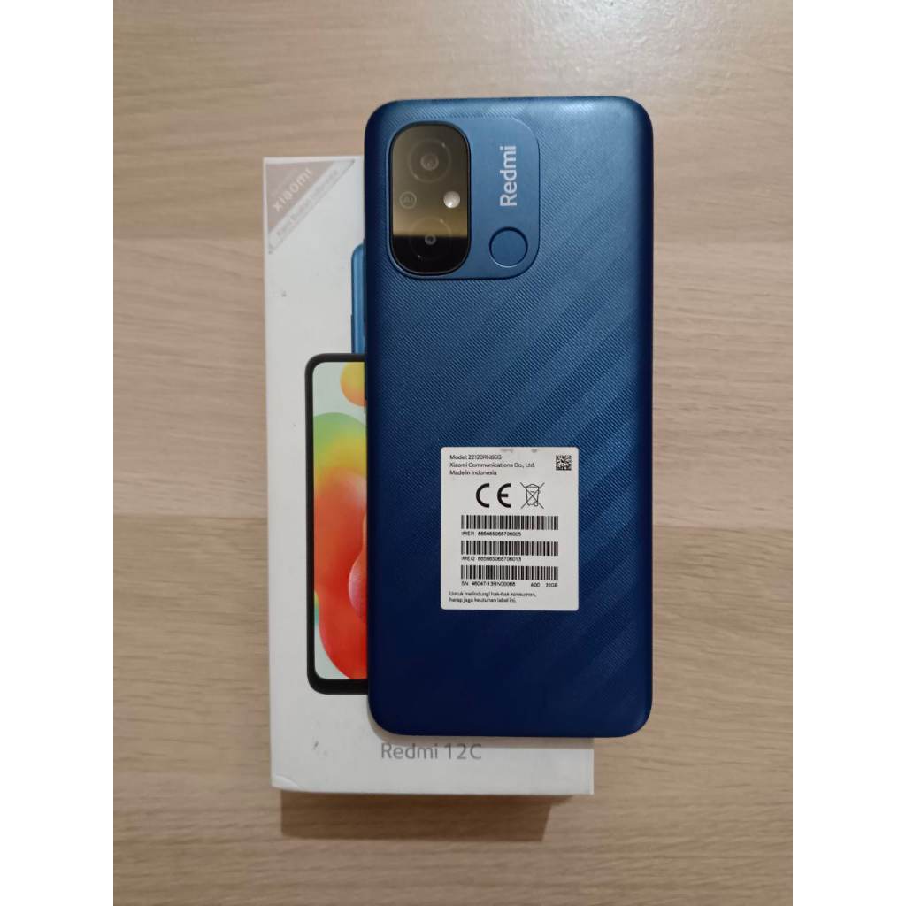 Xiaomi Redmi 12C 3/32 Second Bekas Original
