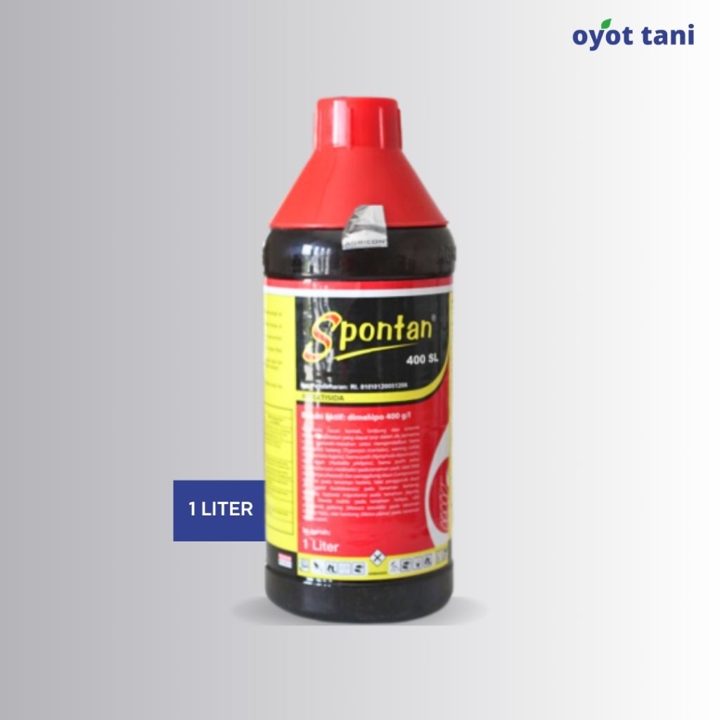 Spontan 400SL 1 liter (Original) | Insektisida Kontak, Lambung & Sistemik Bahan Aktif Dimehipo 400 g