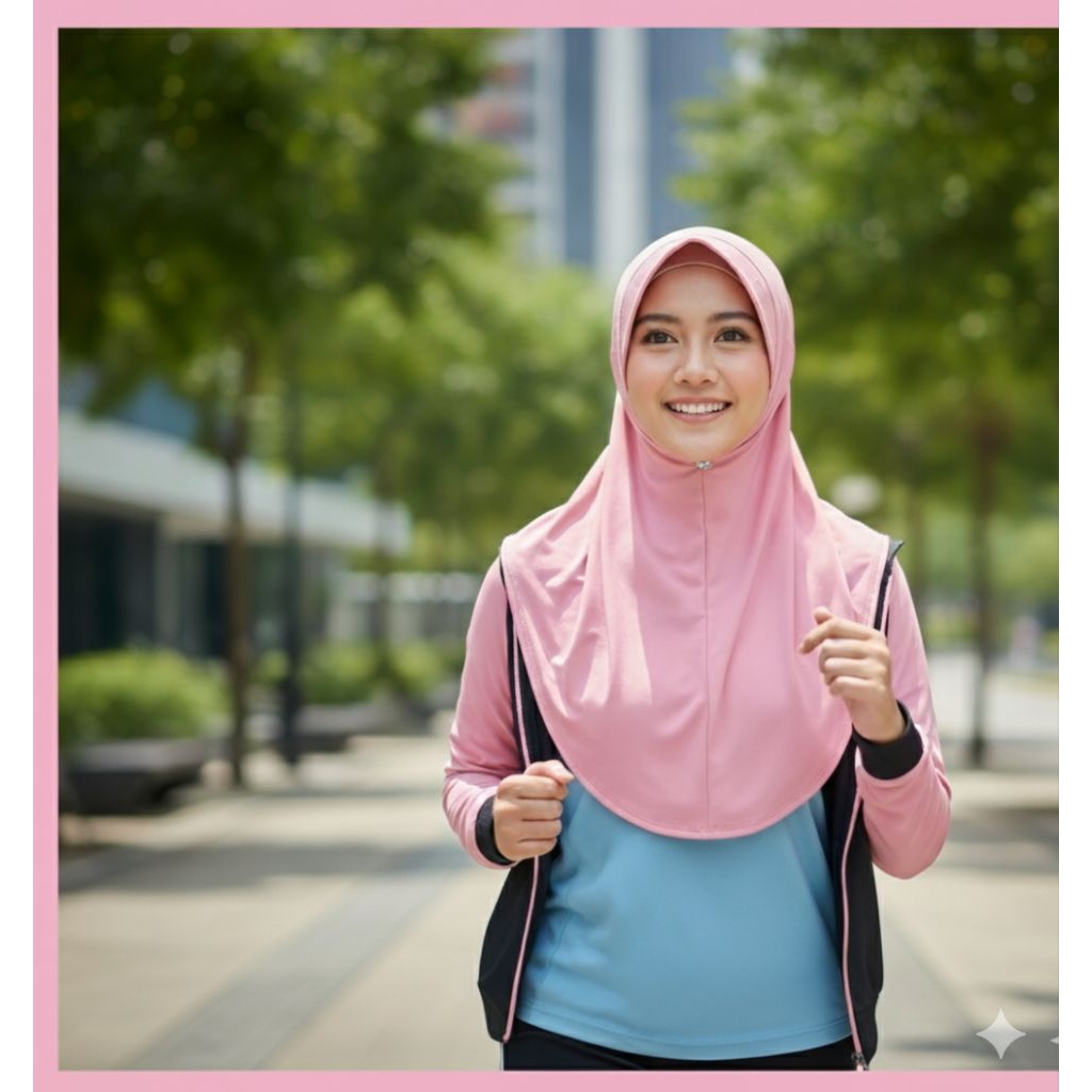 kerudung sport/kerudung olahraga