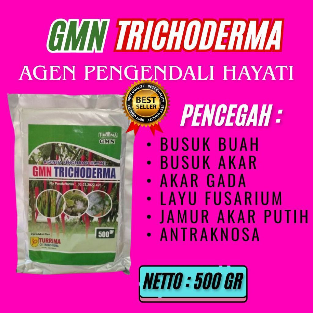 TERLARIS  Trichoderma Nogan Isi 500gram