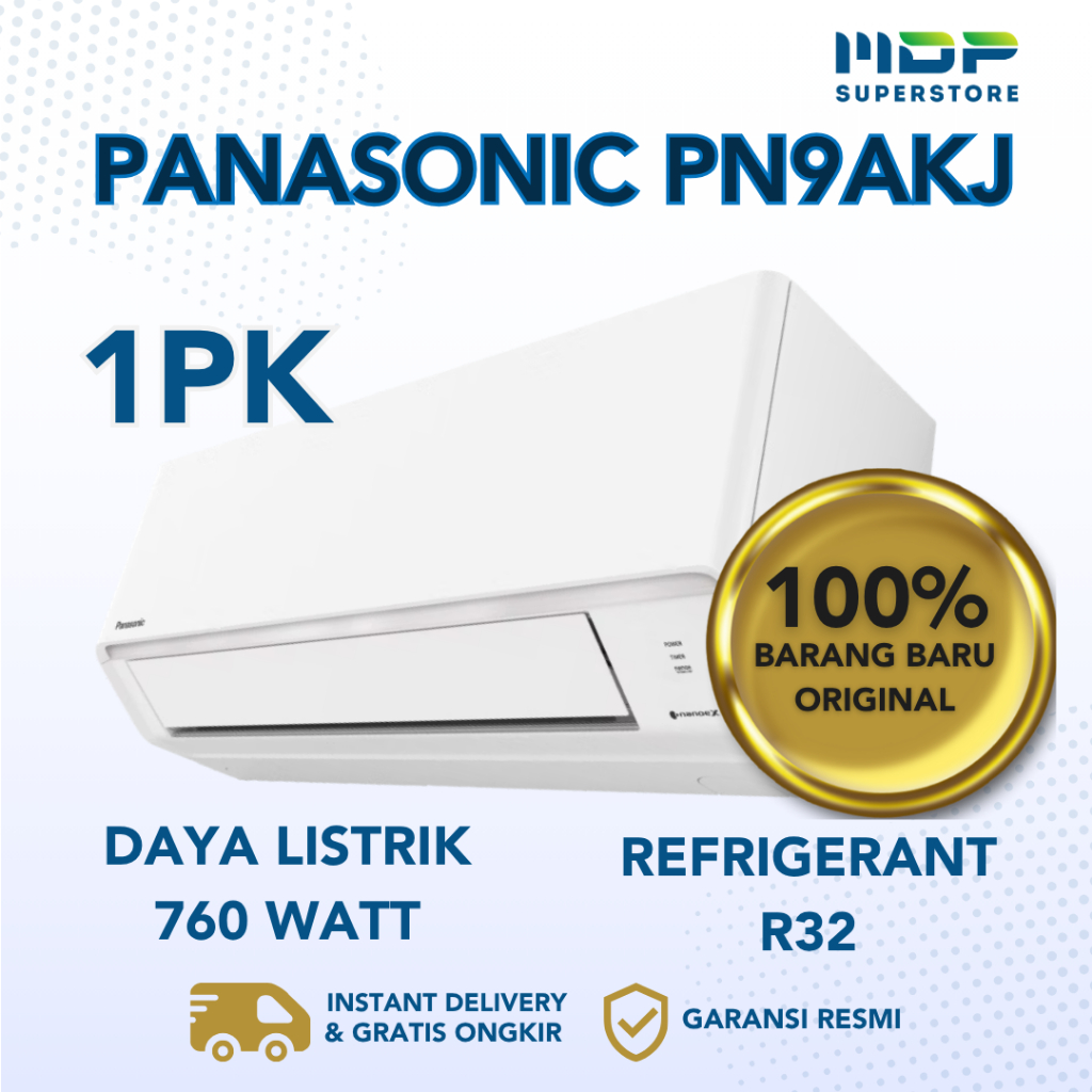 AC SPLIT PANASONIC 1PK PN9AKJ