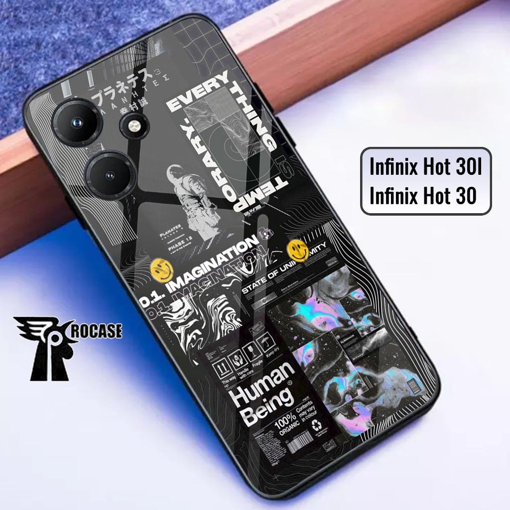 Case Infinix Hot 30i - Casing Hp Infinix Hot 30i Terbaru ( ABSTRAK ) Softcase Hp Infinix Hot 30i - S