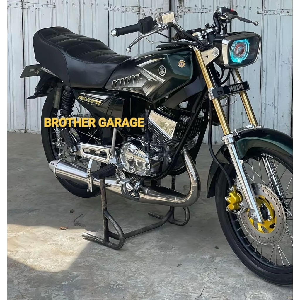 KNALPOT RX KING FULL CHROME /KNALPOT RXKING JAPSTYLE CHROME MEDAN