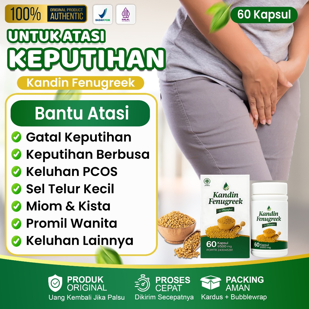 Obat Keputihan Abnormal Gatal Becek Bau Keputihan Ampas Tahu Ampuh Si Mengkel Original BPOM