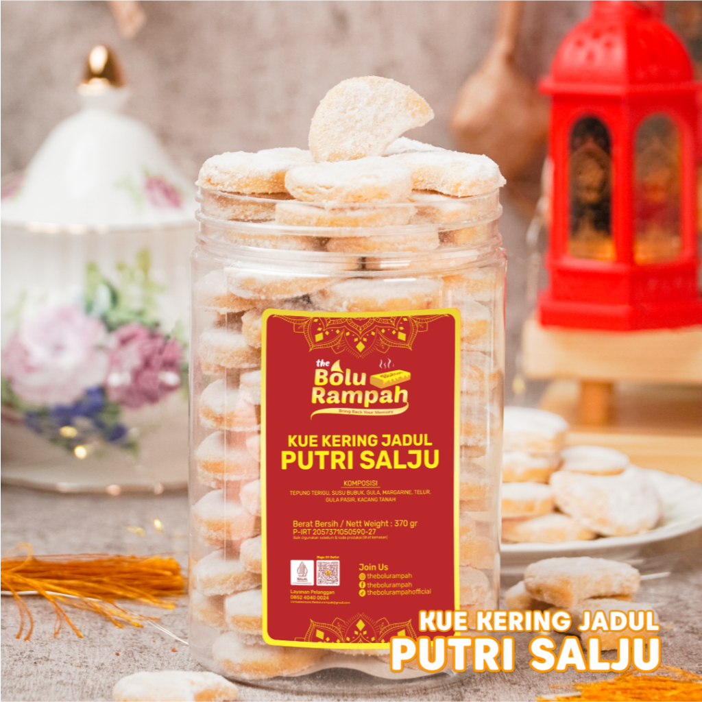 The Bolu Rampah Kue Kering Putri Salju - Oleh oleh Khas Makassar