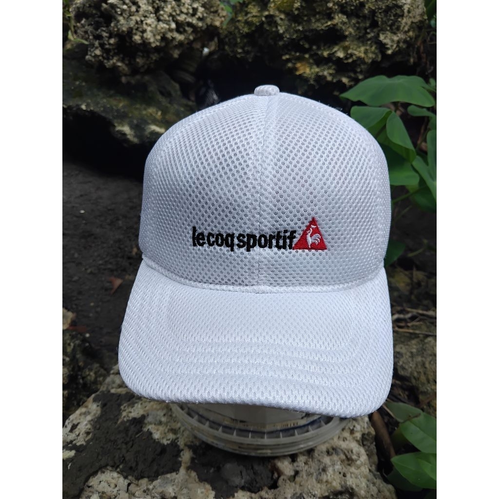 topi olahraga LECOQ SPORTIF topi running dewasa