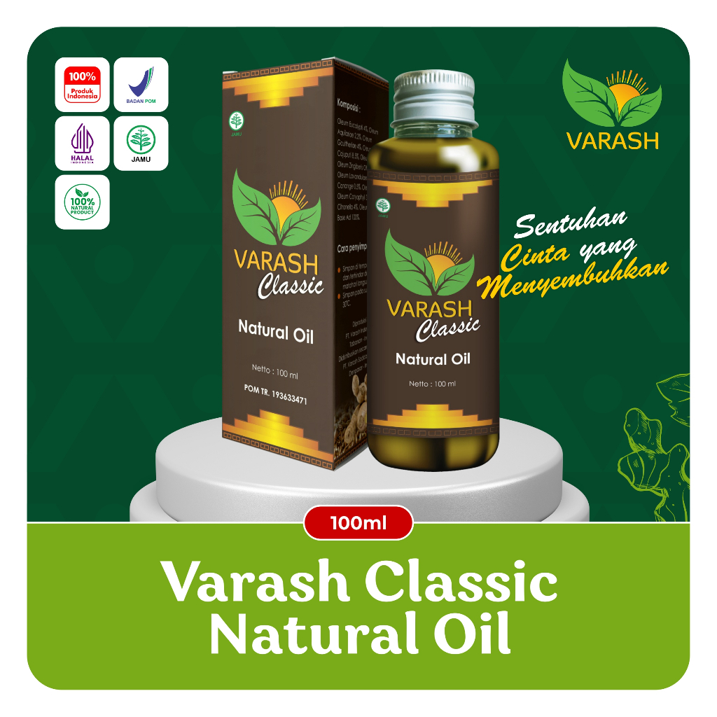 VARASH CLASSIC ORIGINAL - Terapi Berbagai Macam Penyakit dengan Varash Classic