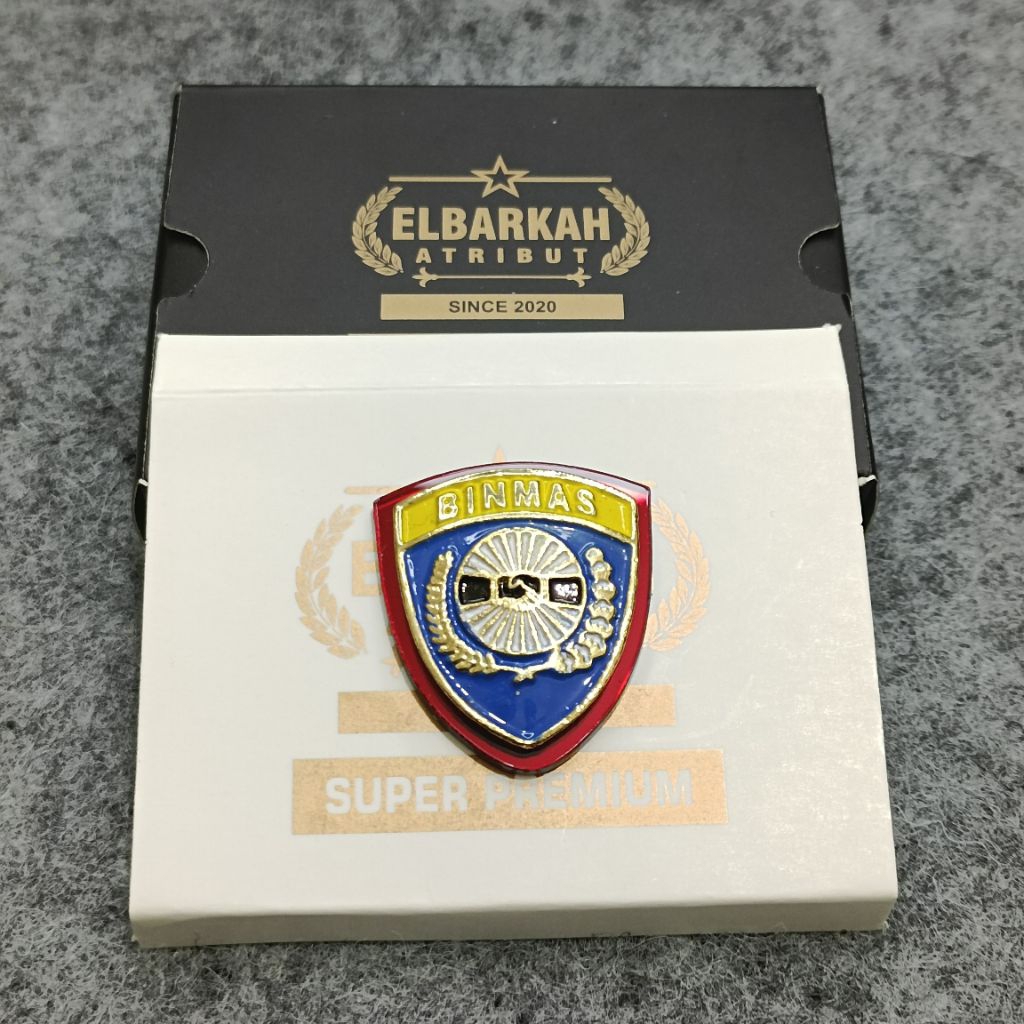 PIN BINMAS POLRI PENGAIT PAKU