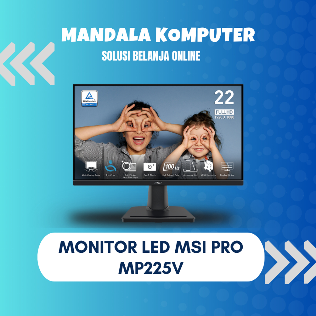 Monitor LED MSI Pro MP225V
