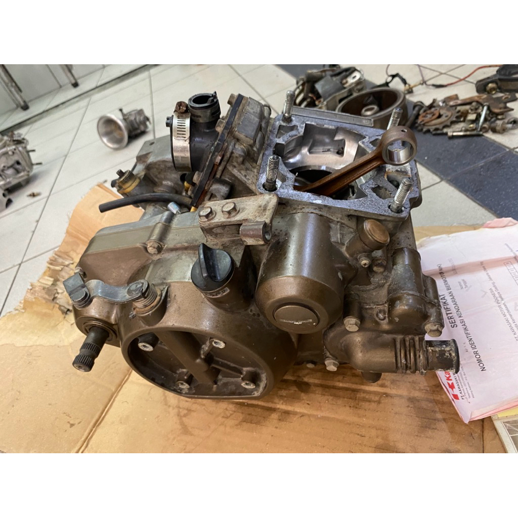 mesin Kawasaki ninja r 2014 original copotan