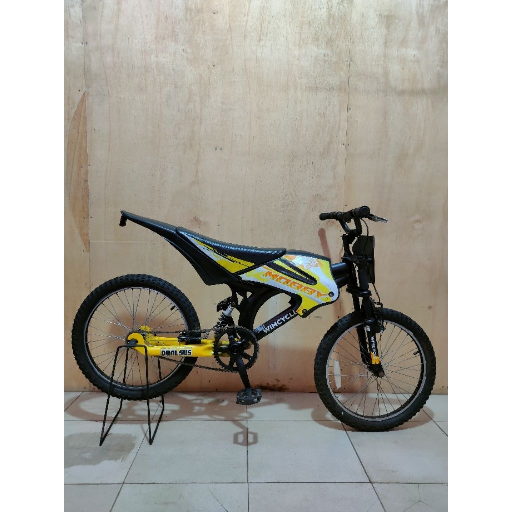 Sepeda BMX Cross trail Wimcycle ukuran 20 inch