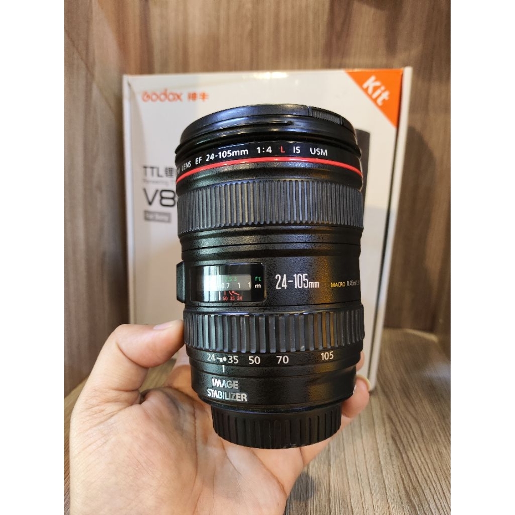 LENSA CANON 24-105MM F4 L USM - LENSA WIDE CANON 24-105MM F4 L USM