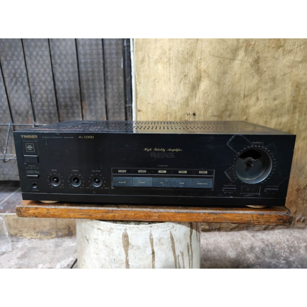 amplifier stereo integrated tamon A-1000