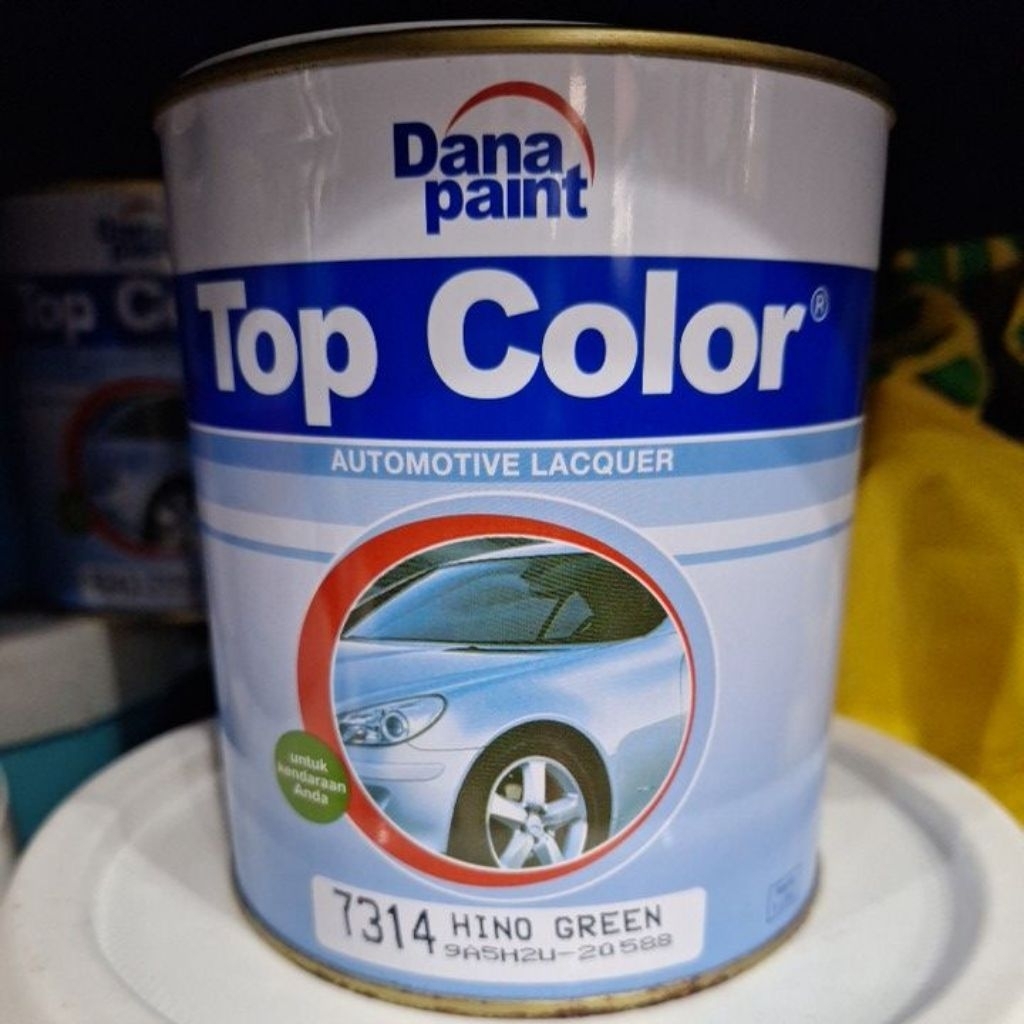 Cat mobil truck truk HINO Green hijau 7314 Dana Paint Top Color 1 L