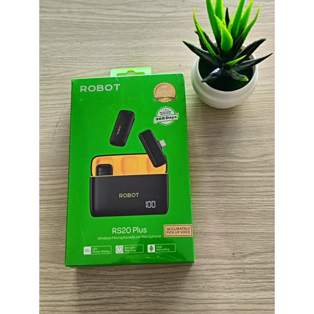 Microphone Bluetooth Robot RS20 Plus