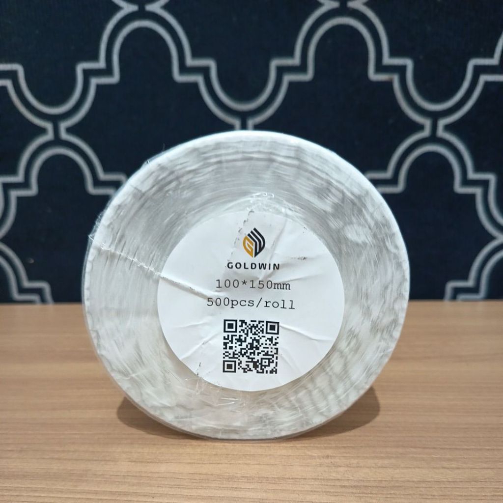 THERMAL RESI / KERTAS RESI UK 100X150 ISI 500 LEMBAR MERK GOLDWIN