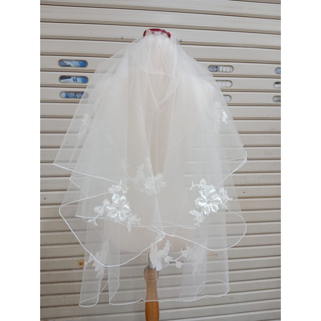 Slayer Pengantin/veil wedding, slayer kerudung pengantin
