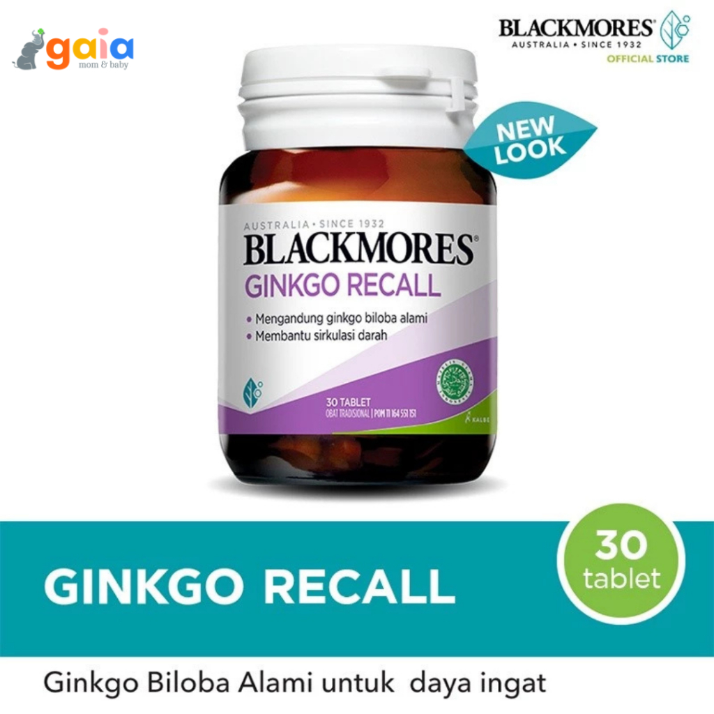 Blackmores Ginko Recall
