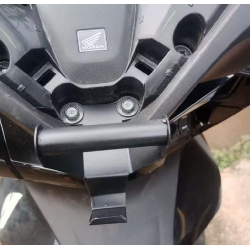 Breket Holder hp plus gantungan Barang PCX 160 2025 PCX 160 Roadsync 2025