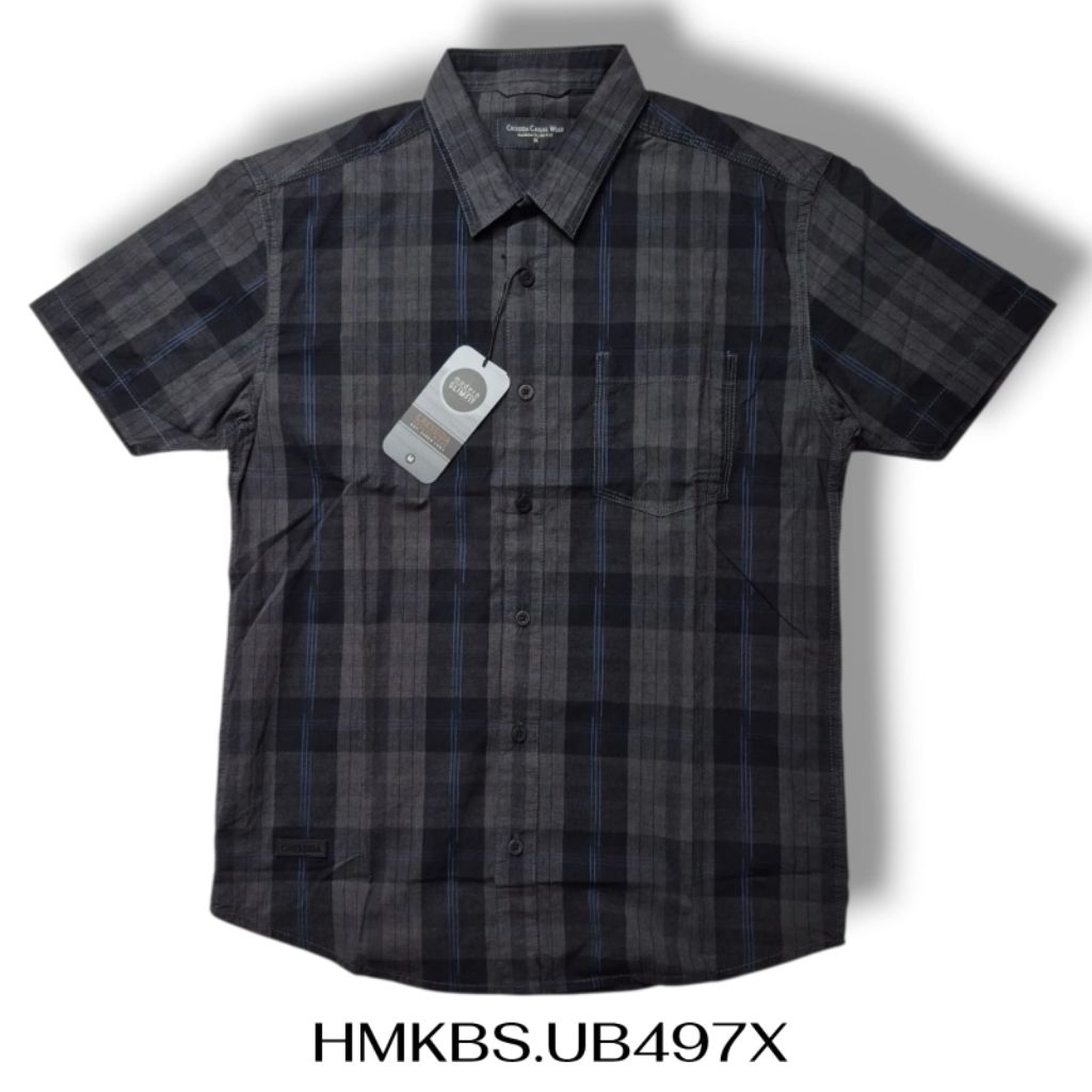 Kemeja CRESSIDA Original Pendek Slim Fit || Original Short Shirt CRESSIDA || CRD 008