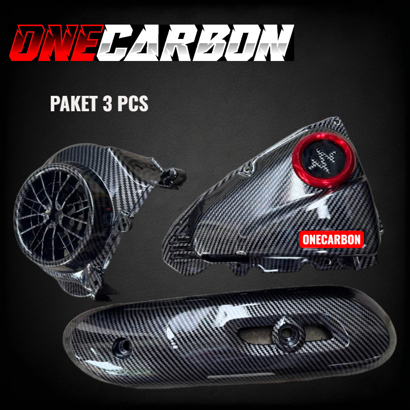 PAKET CARBON SCOOPY ESP CORONG UDARA DONAT paket corong donat carbon scoopy 2017-2020 paket carbon s