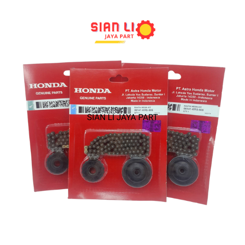 Rantai Mesin Kit Keteng Set Motor Honda Supra Fit Revo (06141-KRS-505)