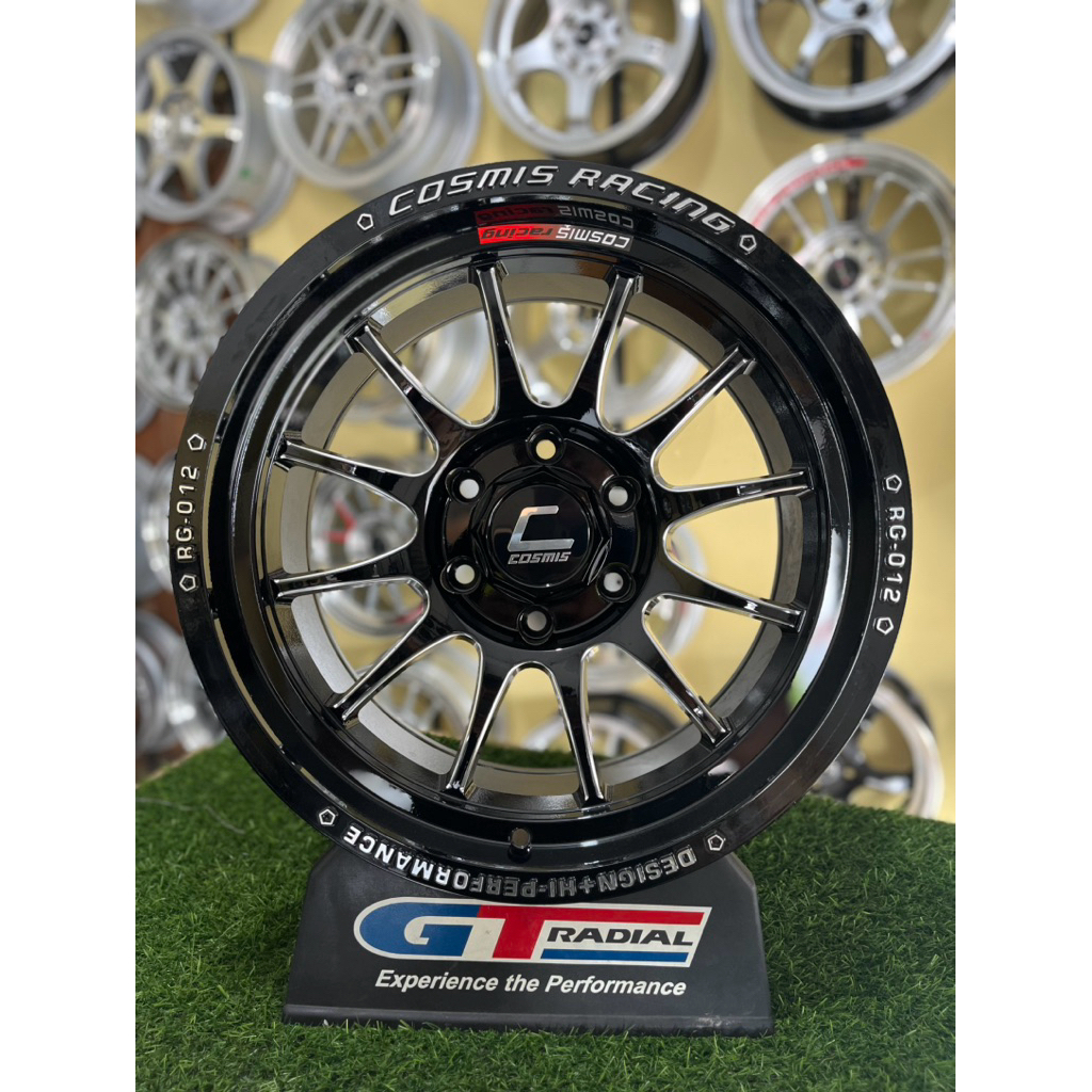 paket velg cosmis RG012 r18 b pcd 6x139,7 + ban sailun 255 55 kondisi baru