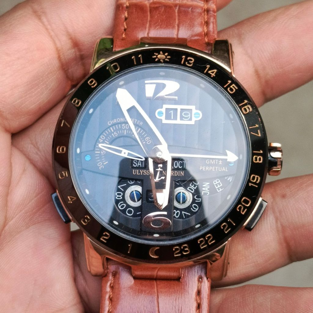 Jam Tangan Ulysse Nardin GMT Automatic