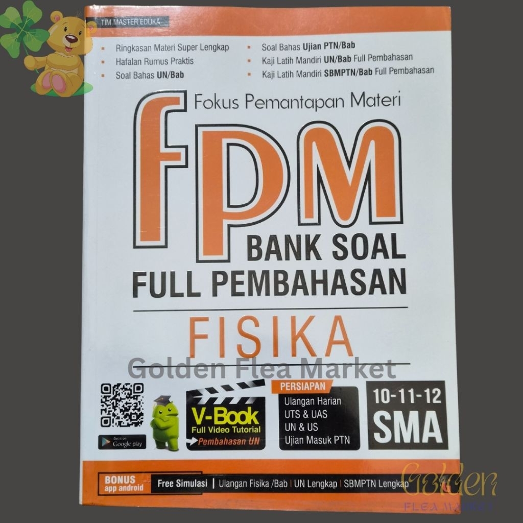[ORI] Fokus Pemantapan Materi (FPM) Bank Soal Full Pembahasan Fisika SMA 10-11-12 by Tim Master Eduk