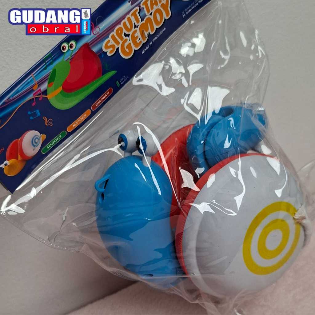 GO - Mainan Siput Goyang / Mainan Siput Tarik