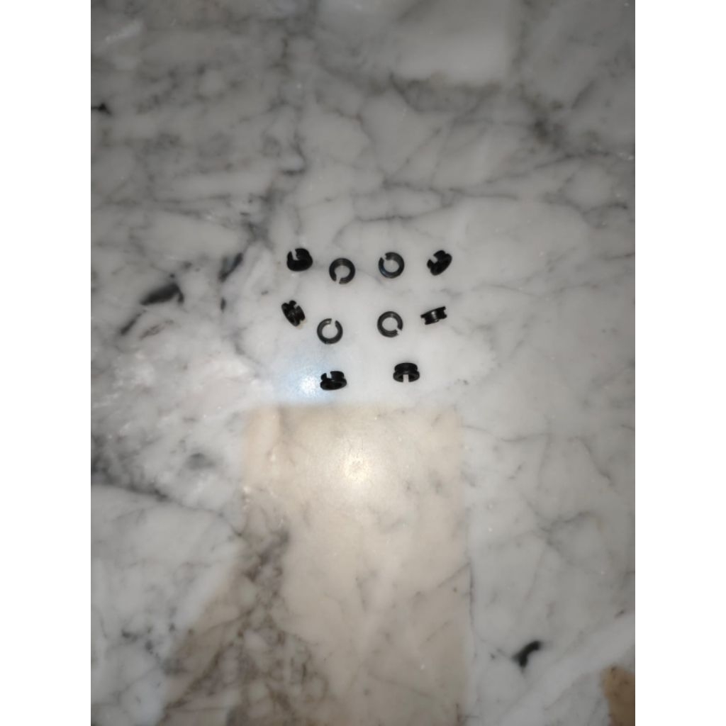 Ring sepatu hitam Bahan GOOD QUALITY, untuk mesin Bordir komputer