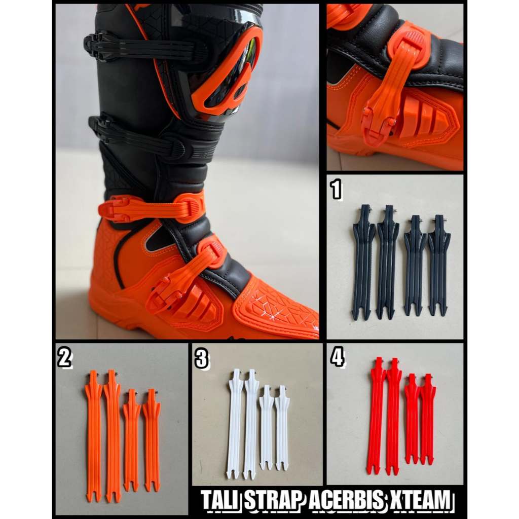 TALI STRAP SEPATU ACERBIS XTEAM TALI STRAP SEPATU SND