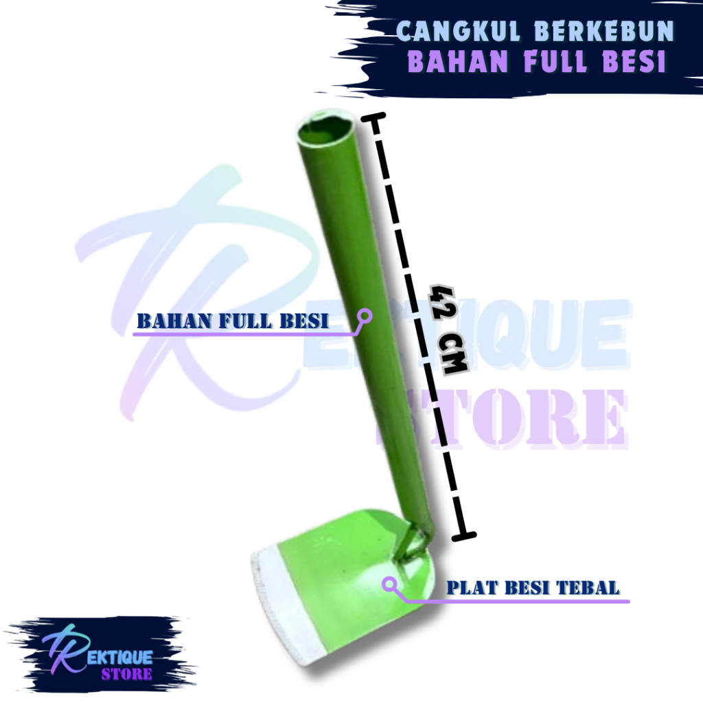 Cangkul Rumput Bahan Full besi Cangkul Berkebun