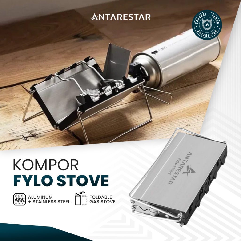 ANTARESTAR Official - Kompor Camping Fylo Portable Lipat 3500W Kompor Gas Mini Outdoor Ringan & Prak