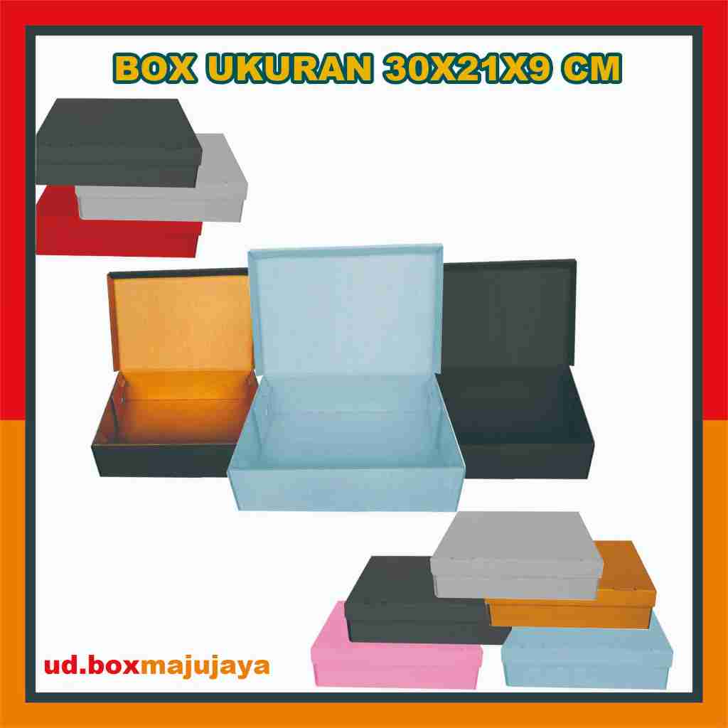 Box 30x21x9 Cm / Box Lipat Samping / Box Sepatu