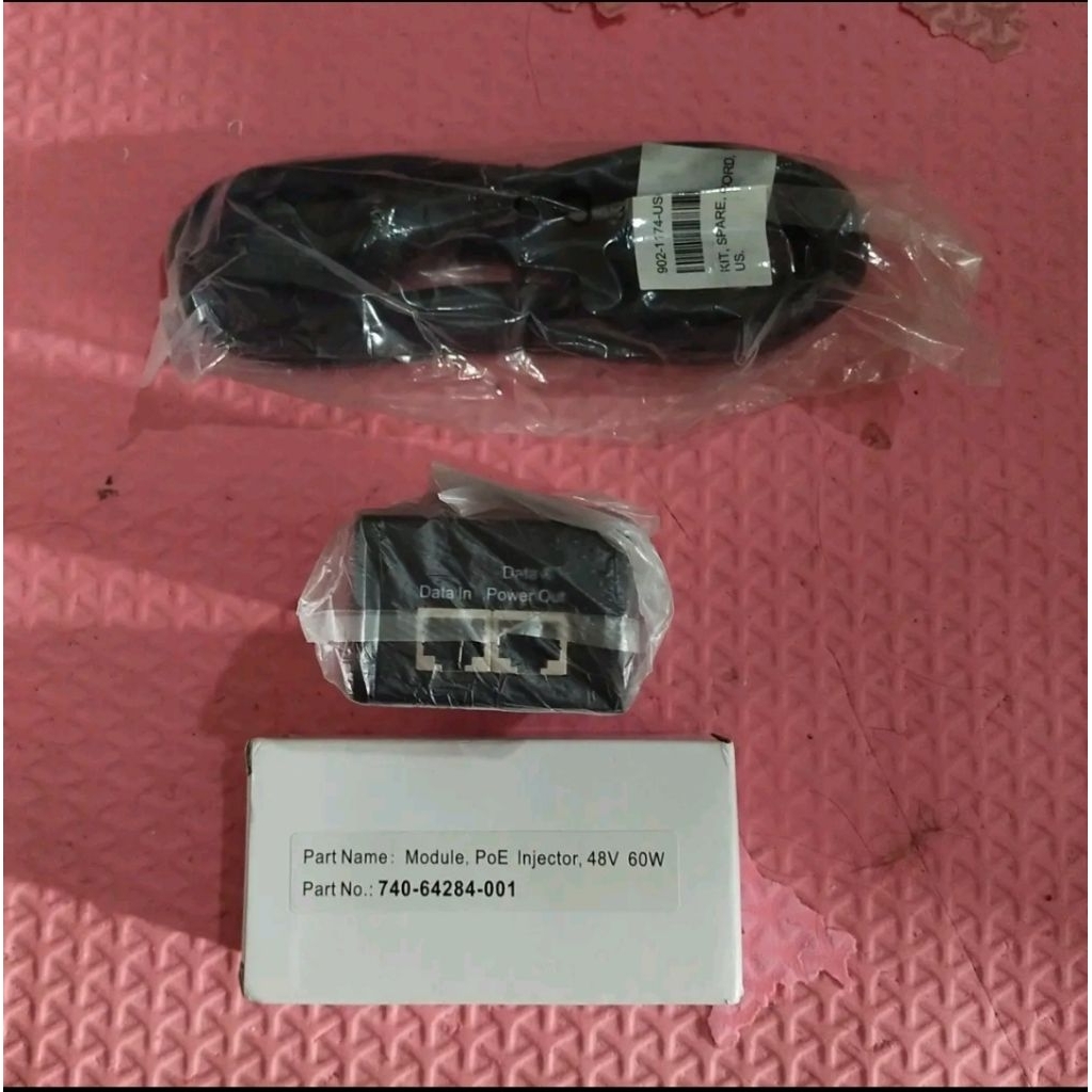 Ruckus POE Injector 48V POE 60W 740-64284-001 R510/610/650/720/750/850/etc