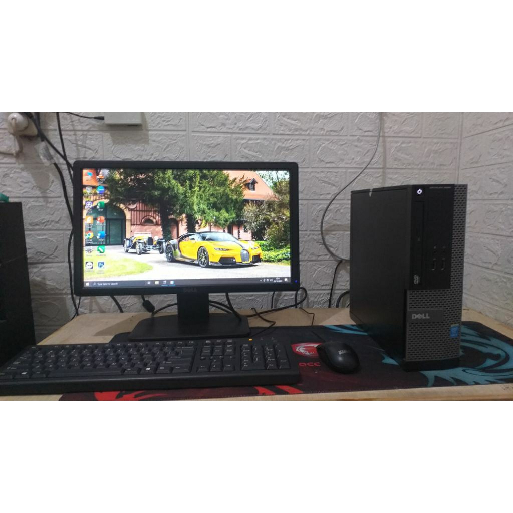 Komputer Lengkap Build Up Dell Core i5 Fullset Siap Pakai