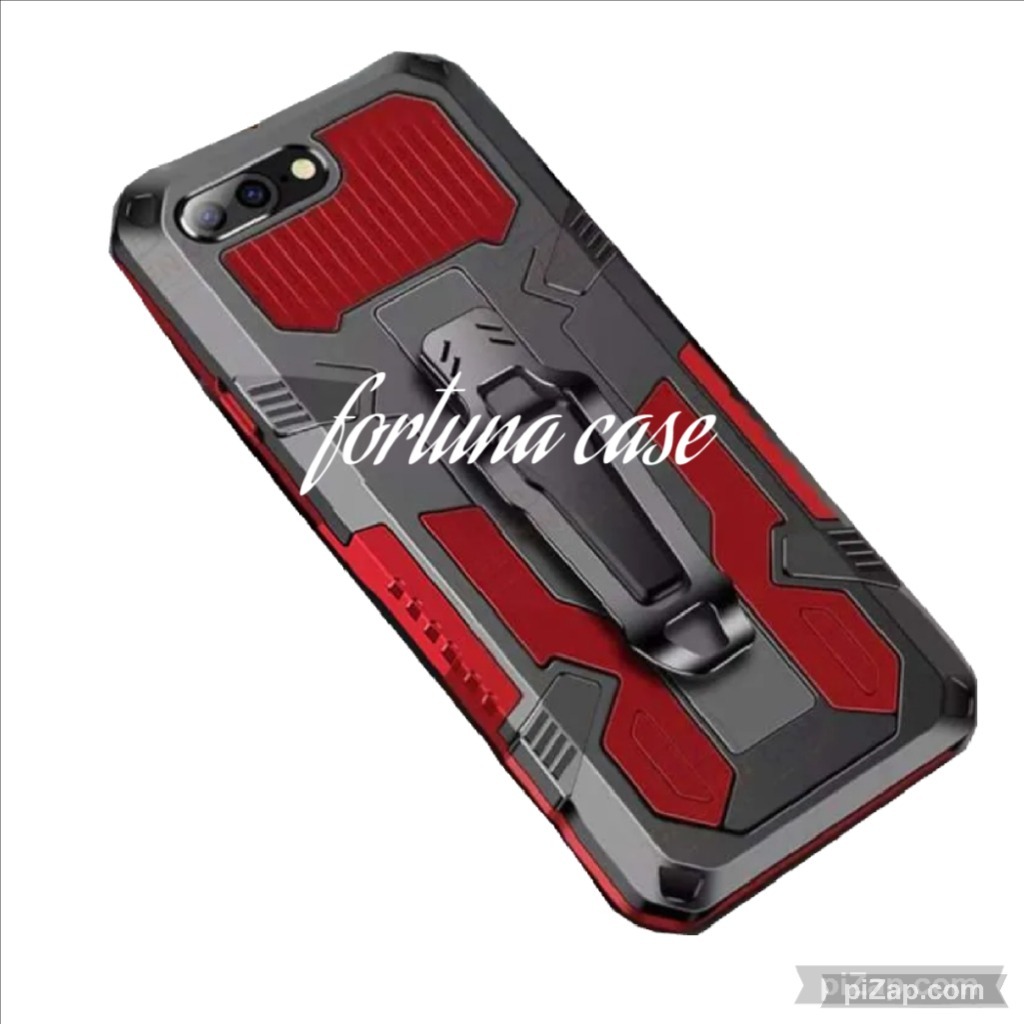 Casing Robot OPPO A3S Hard Case Belt Clip Robot Transformer Soft Case iCristal Hybrid Leather