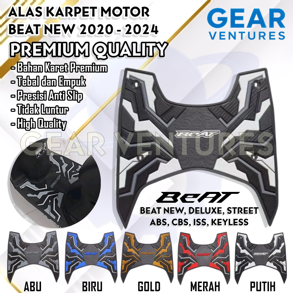 Karpet Beat New Deluxe Street Abs Cbs Iss Keyless 2020 2021 2022 2023 2024 Bordes Pijakan Alas Kaki