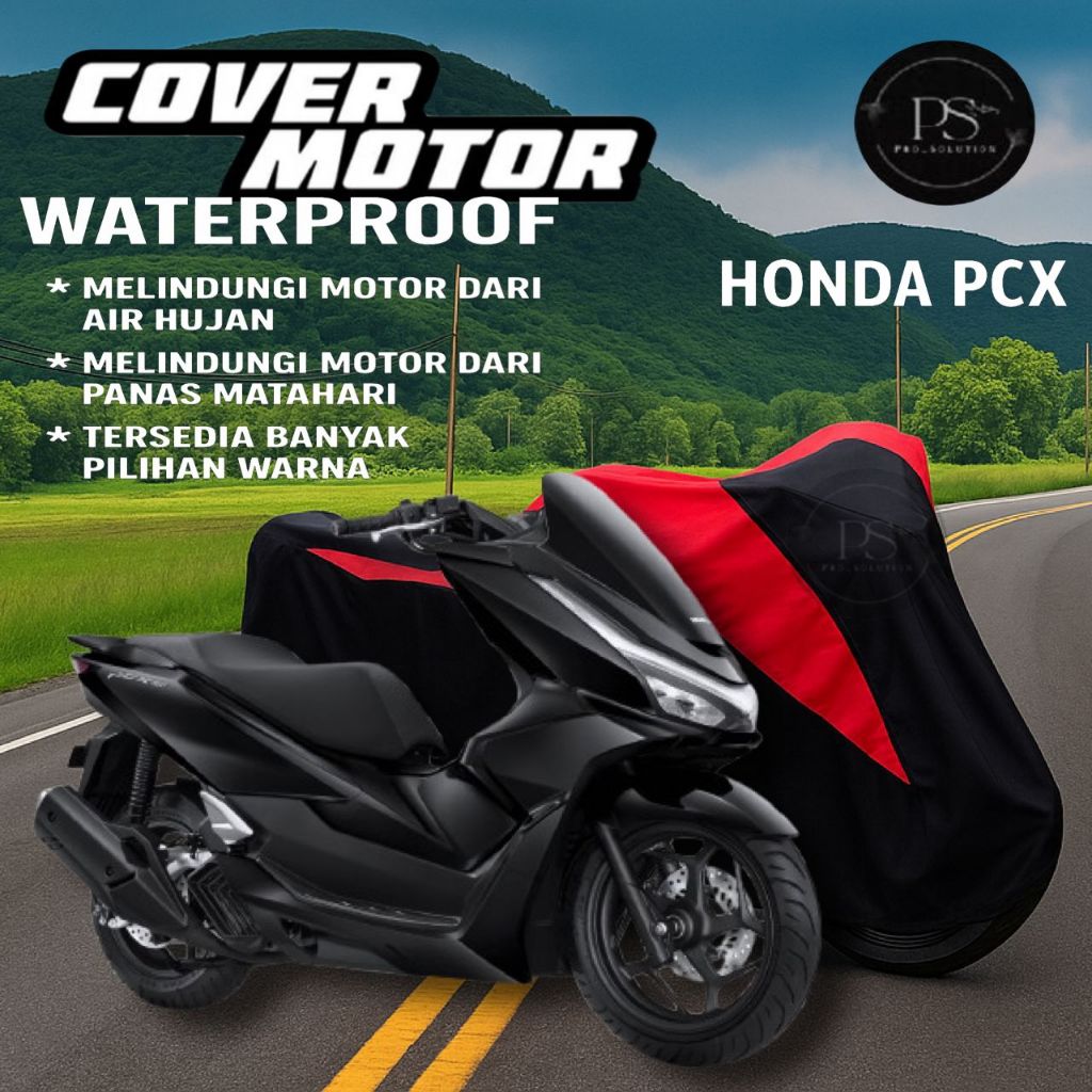 Sarung Motor Honda Pcx Old Pcx New Bahan Waterproof / Cover Motor Honda Pcx