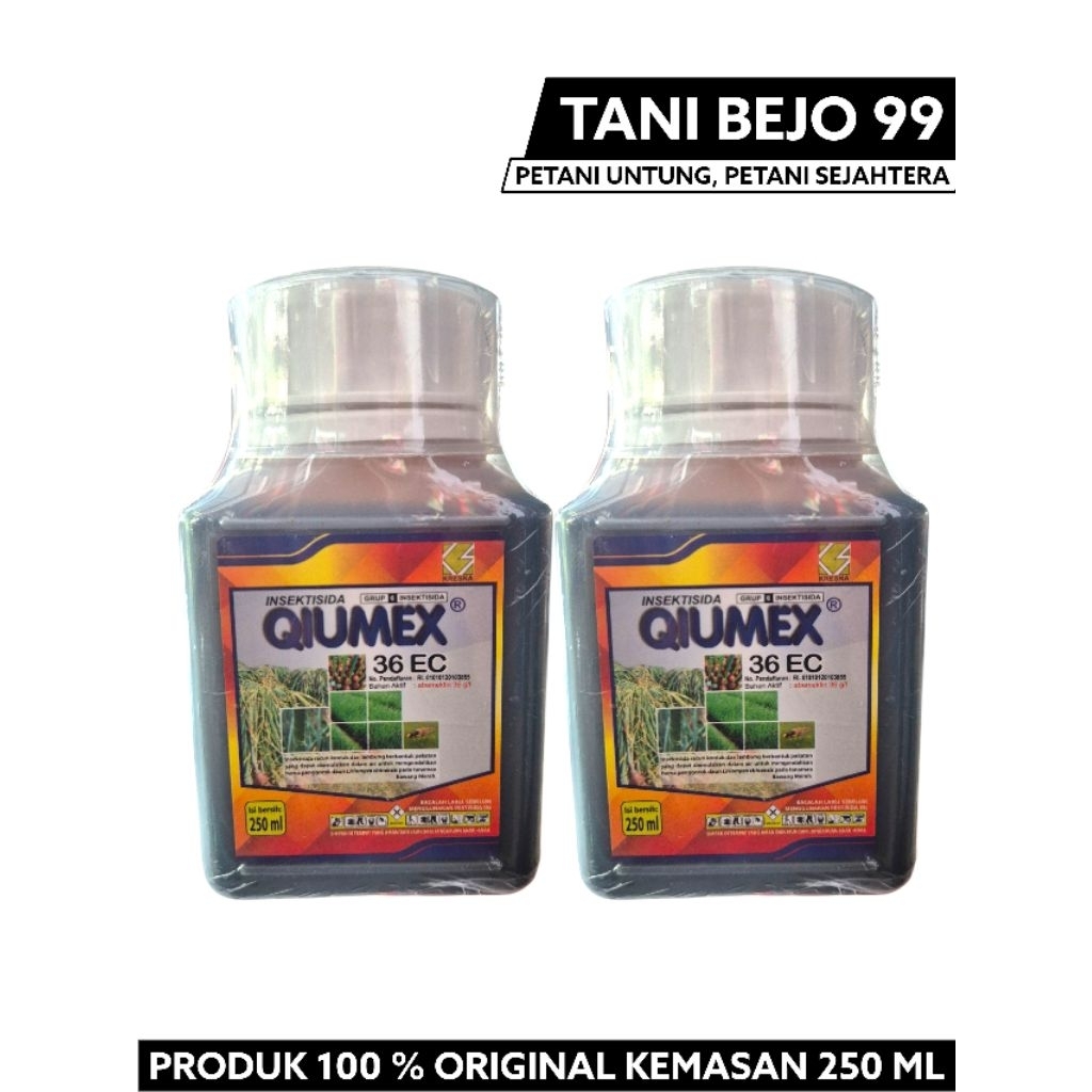 INSEKTISIDA QIUMEX 36 EC | KEMASAN 250ML | ABAMEKTIN 36EC