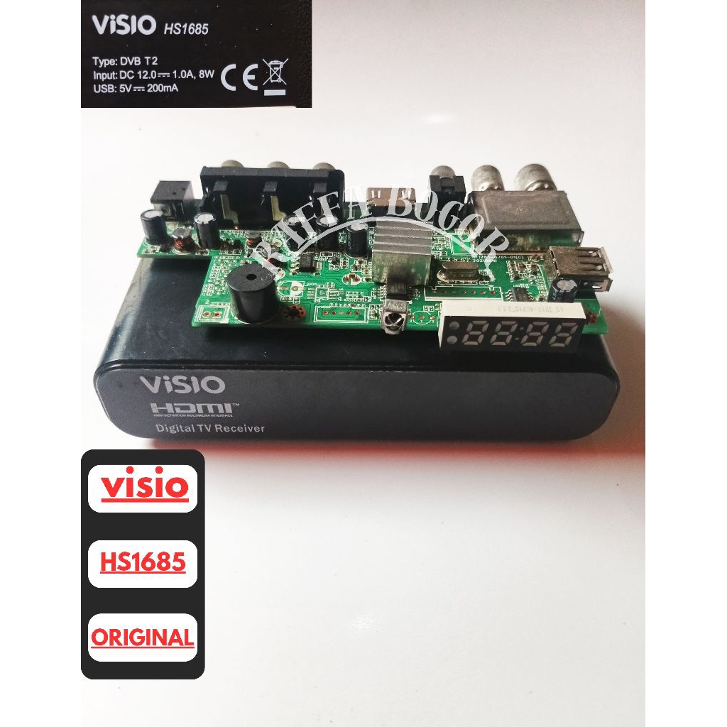 MAINBOARD STB VISIO HS1685 DVB T2