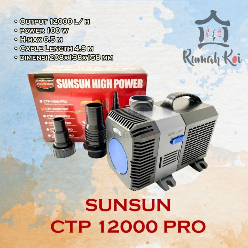 New Sunsun CTP 12000 Pro