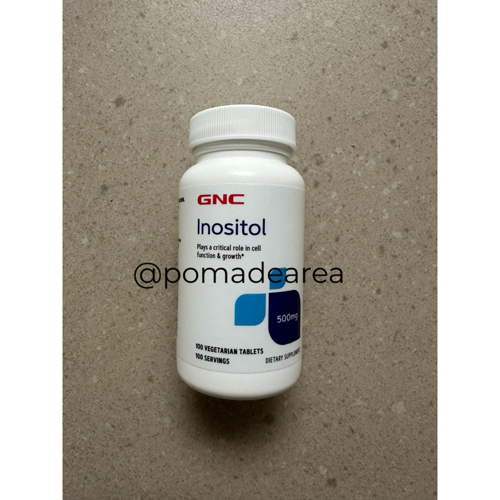 GNC Inositol 500mg 100 Tablets