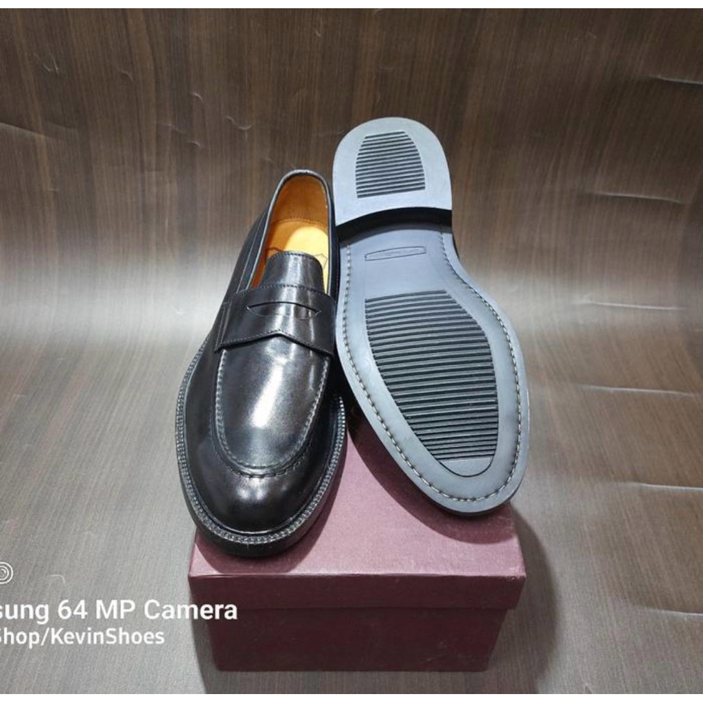 loafer lederer fortuna shoes jalan sriwijaya size 7