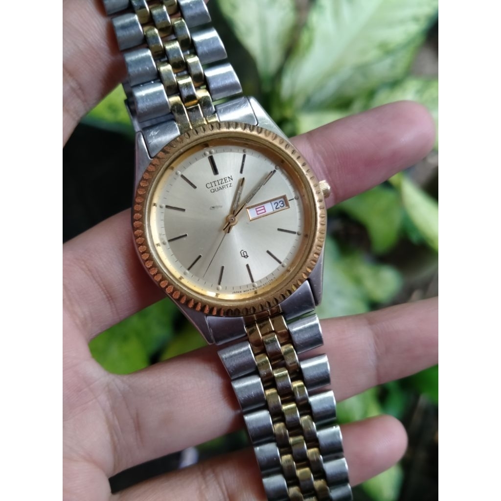 Citizen CQ President Two Tone Vintage Quartz