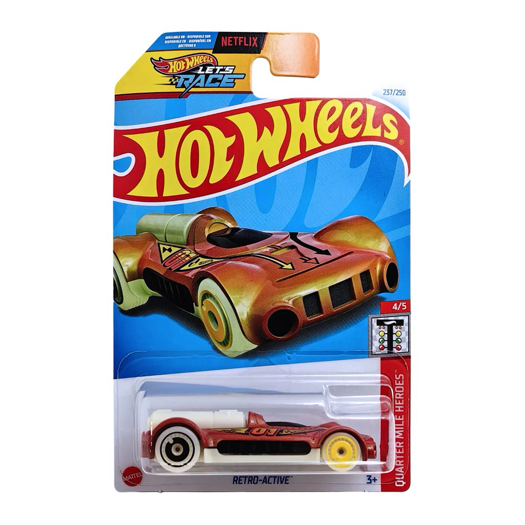 Hot Wheels Retro-Active Glow in the dark