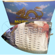 Setrika Uap Steam Boiler Nagamoto Pencet Gagang karet Orange